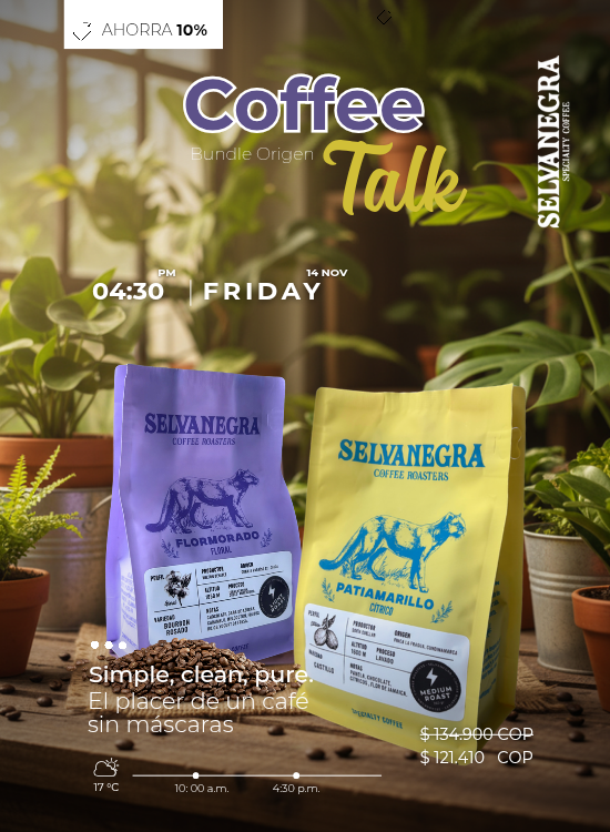 Bundle Coffee Talk - 10% dcto.
